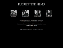 Tablet Screenshot of florentinefilms.com